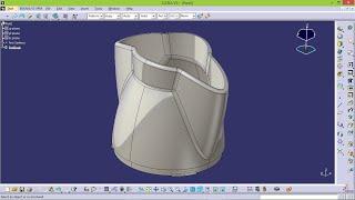 Catia Vase with Surfaces