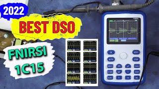 Recommended  Portable #DSO (110MHz/500MS/s): #FNIRSI-1C15 