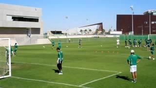 Entrenamiento Santos parte 1