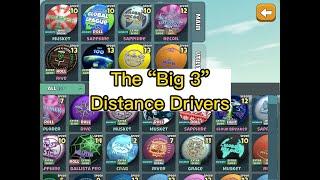 The “Big 3” Distance Drivers : Disc Golf Valley