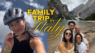 ITALY VLOG PART 1: FAMILY VACATION IN THE DOLOMITES, TRE CIME,  TUSCANY, FLORENCE