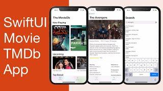 SwiftUI Speed Code - MovieDB iOS App TMDb API