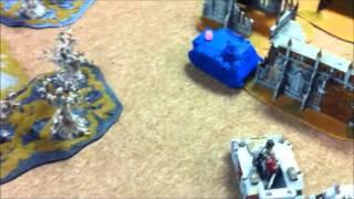 Warhammer 40k BATTLE REPORT: CSM vs Space Wolves 1750 Escalation League