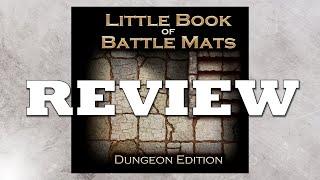 Weekly RPG Review: The Little Book of Battle Mats - Dungeon Edition from Loke BattleMats