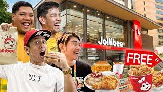 FREE JOLIBEE ORDER sa buong BILLIONAIRE GANG!