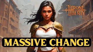 Throne and Liberty MASSIVE CHANGES - Big Nerfs and Gear Boost For Better Farming Experience