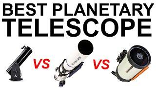 Best Planetary Scope??? Refractor vs Dob vs SCT vs Mak Telescope on the Moon and Planets.