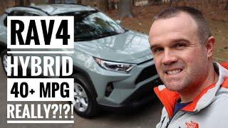 Best hybrid SUV - 2021 Toyota RAV4 hybrid gas mileage