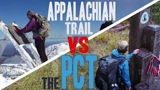 The Appalachian Trail vs The Pacific Crest Trail (PCT)