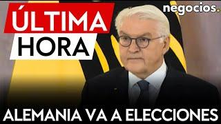 ÚLTIMA HORA | El Presidente de Alemania disuelve el Parlamento y convoca elecciones