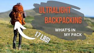 Ultralight Backpacking