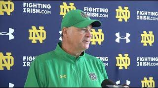 Mike Denbrock on the Notre Dame Offense: 'I Love the Kind of the Grit, and the Toughness'