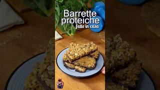 BARRETTE PROTEICHE FATTE IN CASA  - #BohemyCake  #ricette #cioccolato #ricettaproteica #ricettafit