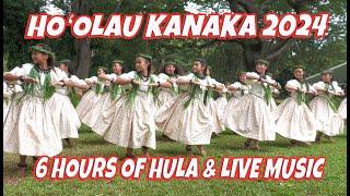 Ho'olau Kanaka by Hālau Nā Momo o Puʻuanahulu 6 Hours of Hula & Live Music August 25, 2024