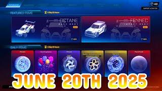 Rocket League ITEM SHOP Daily #257 (20th June 2025)