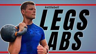 Only Kettlebell Legs and Abs workout that you will ever need