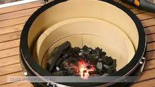 MONOLITH KAMADO BARBECUE | TUTORIAL ENGLISH | FIRST USE
