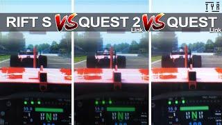 THROUGH THE LENSES - QUEST 2 vs RIFT S vs QUEST! Q2 Update Exclusive!