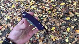 Нож Adimanti Neformat Skimen Design cталь D2 рук. Purple G10/сталь