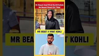 Mr Beast ANNOUNCED This HUGE COLLAB  Virat Kohli X Mr Beast #mrbeast