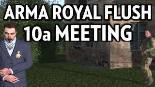 ARMA Royal Flush Mission 10a Meeting (Day After) Walkthrough Let's Play