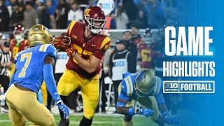 USC at UCLA | HIGHLIGHTS | Big Ten Football | 11/23/24