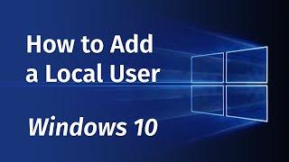 Add another person to your PC-Windows 10 | APTeck Tutorials