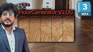 Create Floor Tiles using the Floor Generator Plugin for 3ds Max- Hindi Tutorial | Installing Process