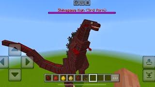 Shin Godzilla MOD ADDON in Minecraft