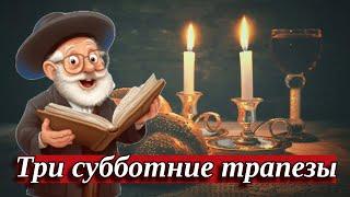 Три субботние трапезы | Законы шабата в лёгкой форме | Анимация для детей и взрослых