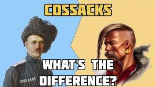 What are the differences between the Don and Zaporozhian Cossacks?