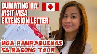 VISIT VISA EXTENSION LETTER | PAMPABUENAS SA 2025! BUHAY CANADA | EDMONTON ALBERTA V96