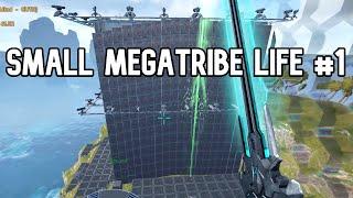 Official Small MegaTribe Life #1 - BUILDING MAIN BASE ( cheater almost wipe us )