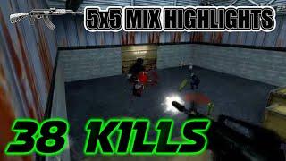 INSANE 5x5 Mix Highlights on De_Nuke! (CS 1.6) | TGS GAMING PRO