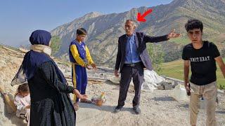 Engineer's visit after a few weeks: Mr. Engineer's anger at Mohammad for the vandalism