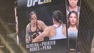 UFC 269: Julianna Peña beats Amanda Nunes *Crowd Reaction*