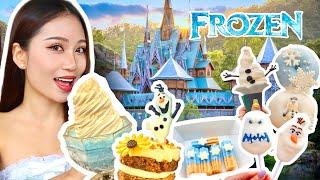 Everything I Ate At the World of Frozen Hong Kong Disneyland ️️