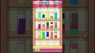 Water sort Puzzle level 168 (play on Facebook)