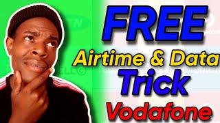 How to get free airtime and data on Vodafone #vodafone #freedata #freeairtime