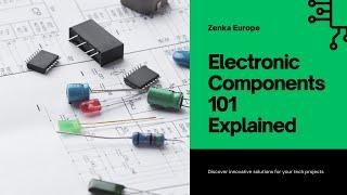 Electronic Components 101 Explained by @ZenkaEurope