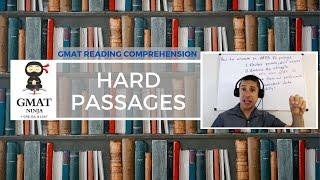 GMAT Ninja RC Ep 6: Hard Reading Passages on the GMAT Focus & EA