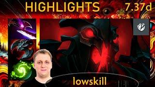 ⭐ 7.37d lowskill Shadow Fiend |K+A-D - 20 KP - 67%| Carry Highlights - Dota 2 Top MMR