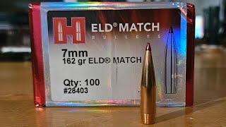 7mm rem mag load development with Hornady 162 ELD-M