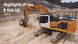 R 945 G8 crawler excavator highlights | Liebherr