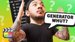 What Is a Generator in Final Cut Pro