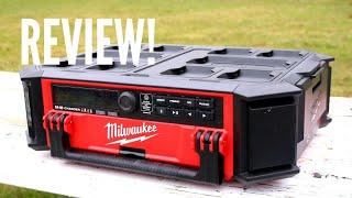 Milwaukee Packout Radio Review!  Milwaukee M18 PACKOUT Cordless Radio + Charger