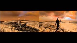 Overgrowth Alpha 167 - Thrown knife hits other thrown knife
