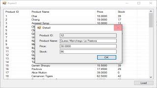 C# Tutorial - How to pass ListView row data to another Form C#.Net | FoxLearn