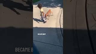 This little girl became best friends with a baby deer ️