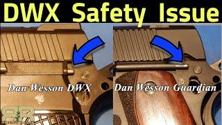 QC Problems with the Dan Wesson DWX Compact Safety?